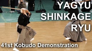 Yagyu Shinkageryu Heiho Kenjutsu  41st Kobudo Demonstration 2018 [upl. by Odie543]