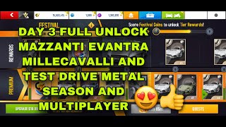 Asphalt 8 Day 3 Full Unlock Mazzanti Evantra Millecavalli Festival Check Out 😍👍 [upl. by Bonar526]