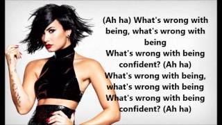 Demi Lovato  Confident Lyrics with audio [upl. by Nylrahs]