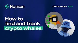 How to Find and Track Crypto Whales  Office Hours 103 [upl. by Luar]