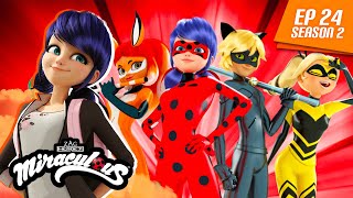 MIRACULOUS  🐞 CATALYST Heroes Day  Part 1 🐾  FULL EPISODE ▶️ Season 2 Episode 24 [upl. by Akimit374]