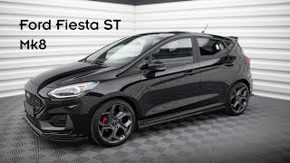 Ford Fiesta ST Mk8  Maxton Design Splitter Set  Presentation 292 [upl. by Glen]