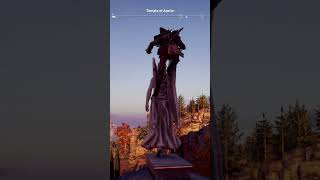 Assassins Creed Odyssey Temple of Apollo shorts short games landscape [upl. by Yerok922]