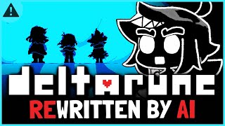 DELTARUNE but an AI REWROTE IT [upl. by Sutniuq952]