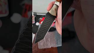 Disaster Jr By Half Face Blades fixedblade knifereview knife [upl. by Gualterio]