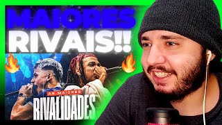 AS RIVALIDADES mais INSANAS DAS BATALHAS  REACT BAUEB [upl. by Ahsaf]