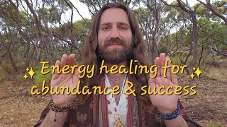 Abundance and success energy alignment  Reiki healing  Universal life force energy healing [upl. by Shelbi]