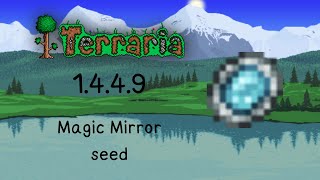 Magic Mirror Terraria seed 1449 [upl. by Lyman]