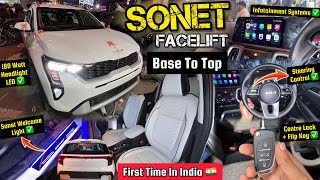 2024 Kia Sonet HTE Base To Top Modification 🔥 Kia Sonet Facelift HTE Modified [upl. by Ahsercal117]