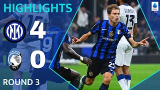 InterAtalanta 4  0  Highlights amp Goals  Serie A 202425 [upl. by Zsuedat]