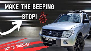 How to DISCONNECT THE BEEPING SENSOR of your Seatbelt [upl. by Kepner]