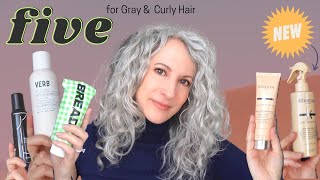 5 Products for Curly amp Gray Hair Including New Kerastase Curl Manifesto [upl. by Andert760]