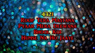 Roop Tera Mastana Remix Karaoke With LyricsAradhana [upl. by Salvatore405]