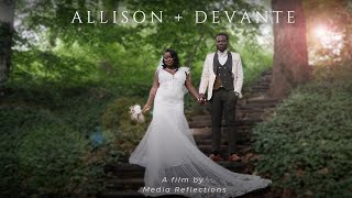 Devante  Allison Wedding Film [upl. by Llerrehc695]