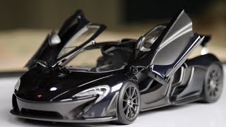 Review  118 Scale TSM McLaren P1 Amethyst Black [upl. by Nosac189]