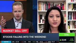 Ayesha joins Schwab TV to discuss recent market volatility the economy and stock picks [upl. by Eyahsal]