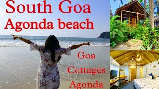 Goa Cottages Agonda Agonda beach🏖 South Goa  Full Information Of Goa Cottages  Sea View Resort 🏝 [upl. by Ahsilrae927]