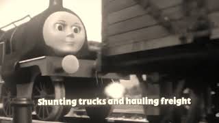 Thomas and friends roll call song with captions colorful [upl. by Ahsirtal219]