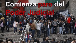 Comienza en todo el país el paro del Poder Judicial [upl. by Demha]