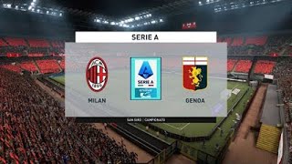 FC 25  AC Milan vs Genoa  Okafor  Mbappé  Chukwueze  Sané  Serie A 20242025 [upl. by Noevad197]