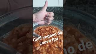 chili vegano deliciosamente gostoso [upl. by Aisorbma928]