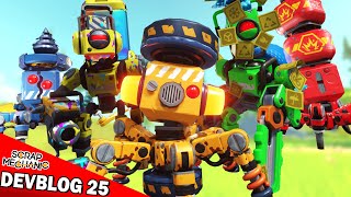 Chapter 2 Bot Variety Goes Deeper Than Expected Scrap Mechanic DevBlog 25 Review [upl. by Stephen]