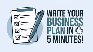 Business plan in 5 minutes [upl. by Ynffit640]