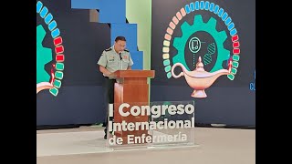 Hospital Militar realiza el Lanzamiento del I Congreso Internacional de Enfermería [upl. by Naryt]