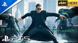 THE MATRIX PS5 Realistic ULTRA Graphics Gameplay 4K 60FPS [upl. by Vitek]