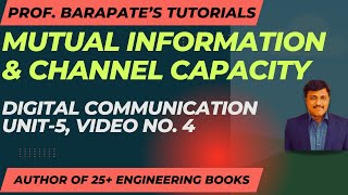 MUTUAL INFORMATION AND CHANNEL CAPACITY [upl. by Rip]