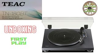 Unveiling the Teac TN180BT Turntable  First Look [upl. by Randal]