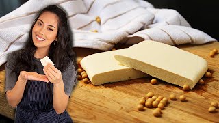 Receita caseira de Tofu Super Fácil Apenas 3 ingredientes [upl. by Eelirrem44]