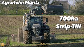 Agrarlohn Müritz bei der 700ha StripTill Action in MecklenburgVorpommern Organische Düngung 2023 [upl. by Sirahs839]