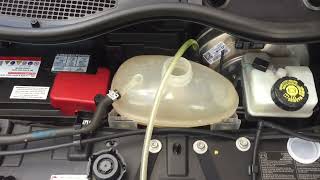 How to change replace Antifreeze Coolant for 2016 Smart Prime 453 09L [upl. by Eldwen]