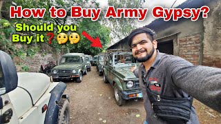 Army Auction Gypsy 🔥Positives amp Negatives of Buying Army Gypsy 🤔🤔 [upl. by Eckel]