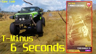 TMinus 6 Seconds The Trial Country USA A800  Tune Code  Forza Horizon 5 [upl. by Aniretake]