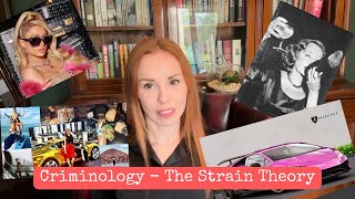 Criminology  The Strain Theory [upl. by Alard66]