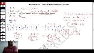 ÖABT MATEMATİKTEKRAR11 Lineer Cebir [upl. by Drawde612]