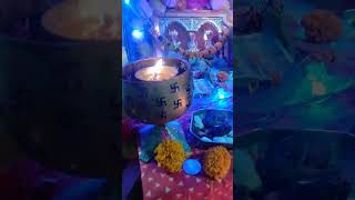 Sajado ghar ko gulshan sa  diwali pooja decoration [upl. by Niltyak]