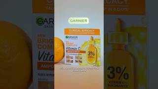 Review Garnier Ampoule Serum Vitamin C [upl. by Whitver]