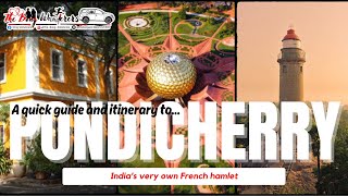 A quick guide to your Pondicherry trip in 4 minutes  The Bong Wanderers Special episode [upl. by Yhcir398]