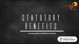 A Guide to Statutory Benefits for Employees MFJ029 [upl. by Innoc]