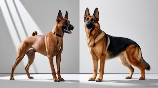 Belgian Malinois vs German Shepherd Ultimate Comparison [upl. by Annel922]