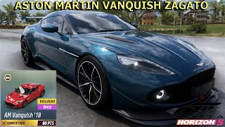 TUNEANDO EL nuevo ASTON MARTIN VANQUISH ZAGATO Forza Horizon 5 [upl. by Eedya]