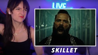 Skillet  Unpopular Official Music Video  First Time Reaction [upl. by Scharaga927]