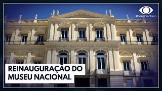 Museu Nacional deve ter reinauguração completa em 2028  Jornal da Noite [upl. by Aicilec401]