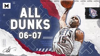 Vince Carter ALL DUNKS From 200607 NBA Season [upl. by Petunia]