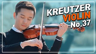 Kreutzer Violin Etude No 37 Allegro Vivace bochankang [upl. by Eirrac]