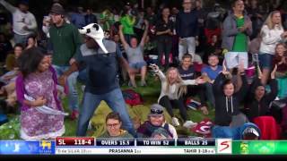 South Africa vs Sri Lanka  3rd T20  Dhananjaya de Silva Wicket [upl. by Avi]