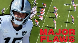 Raiders Film The Issue With Gardner Minshew And The Offense [upl. by Dorin666]